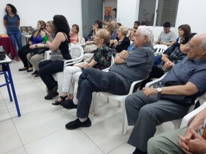 Osvaldo presente en el ciclo de chalas del CeDoB: "La Tribuna judeo-progresista: Aportes a través del TIempo. Generaciones dialogando".